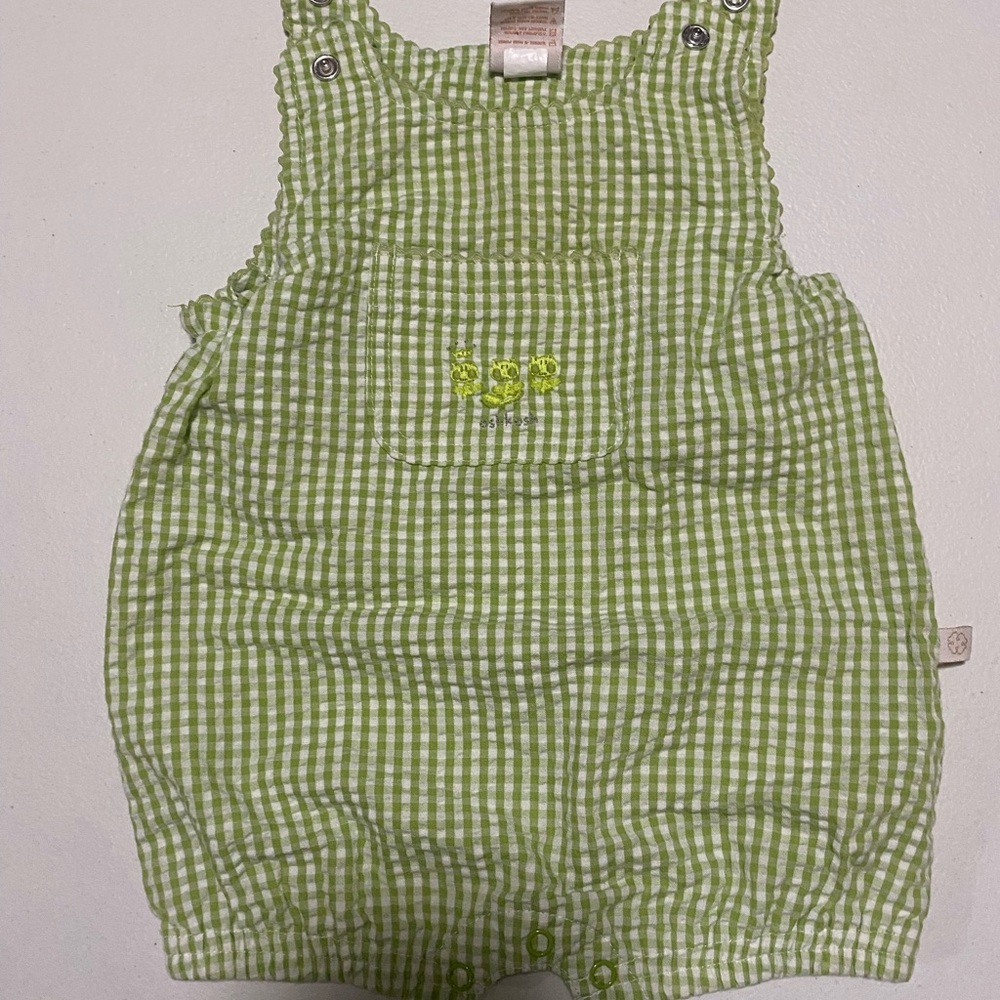 Green Oshkosh Romper